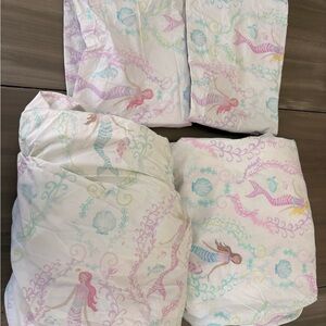 Pottery barn Mermaid Dreams Bedding Set
